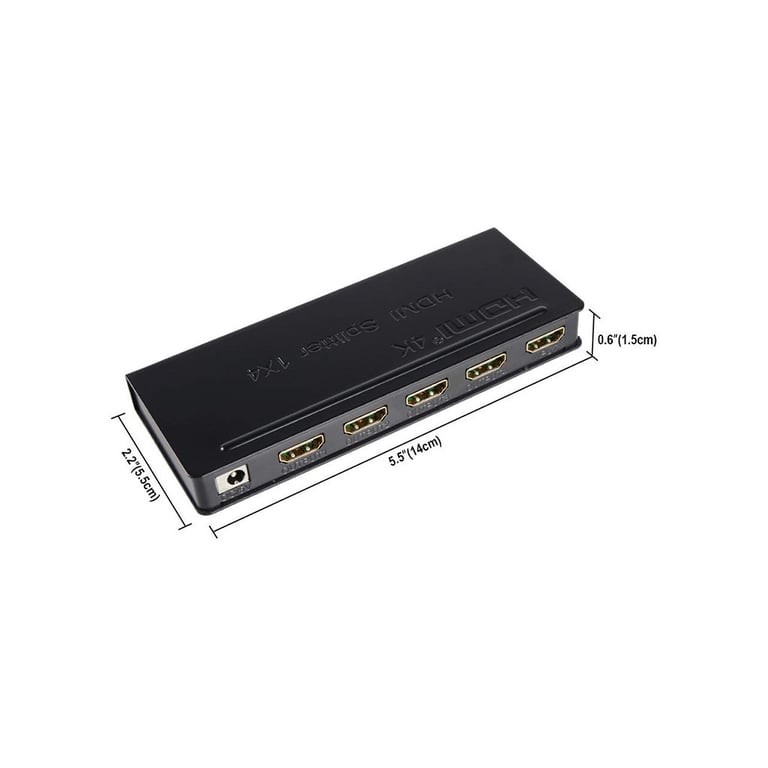 Розгалужувач PowerPlant HDMI 1x4 V1.4 (CA911509) - фото 2