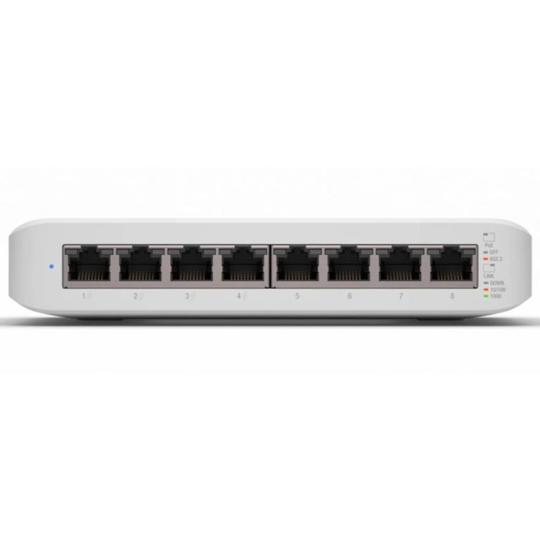 Комутатор мережевий Ubiquiti USW-Lite-8-PoE - фото 2