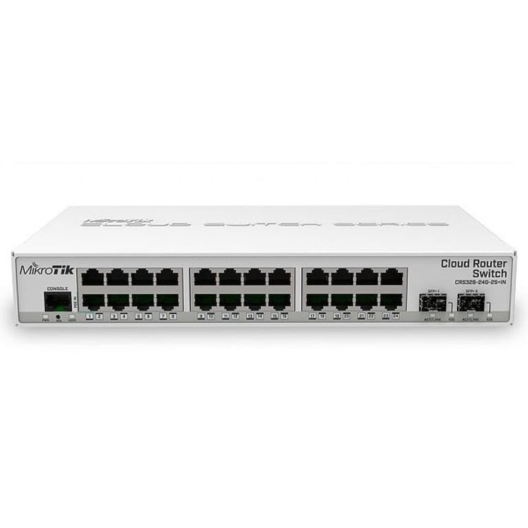 Комутатор мережевий Mikrotik CRS326-24G-2S+IN - фото 3