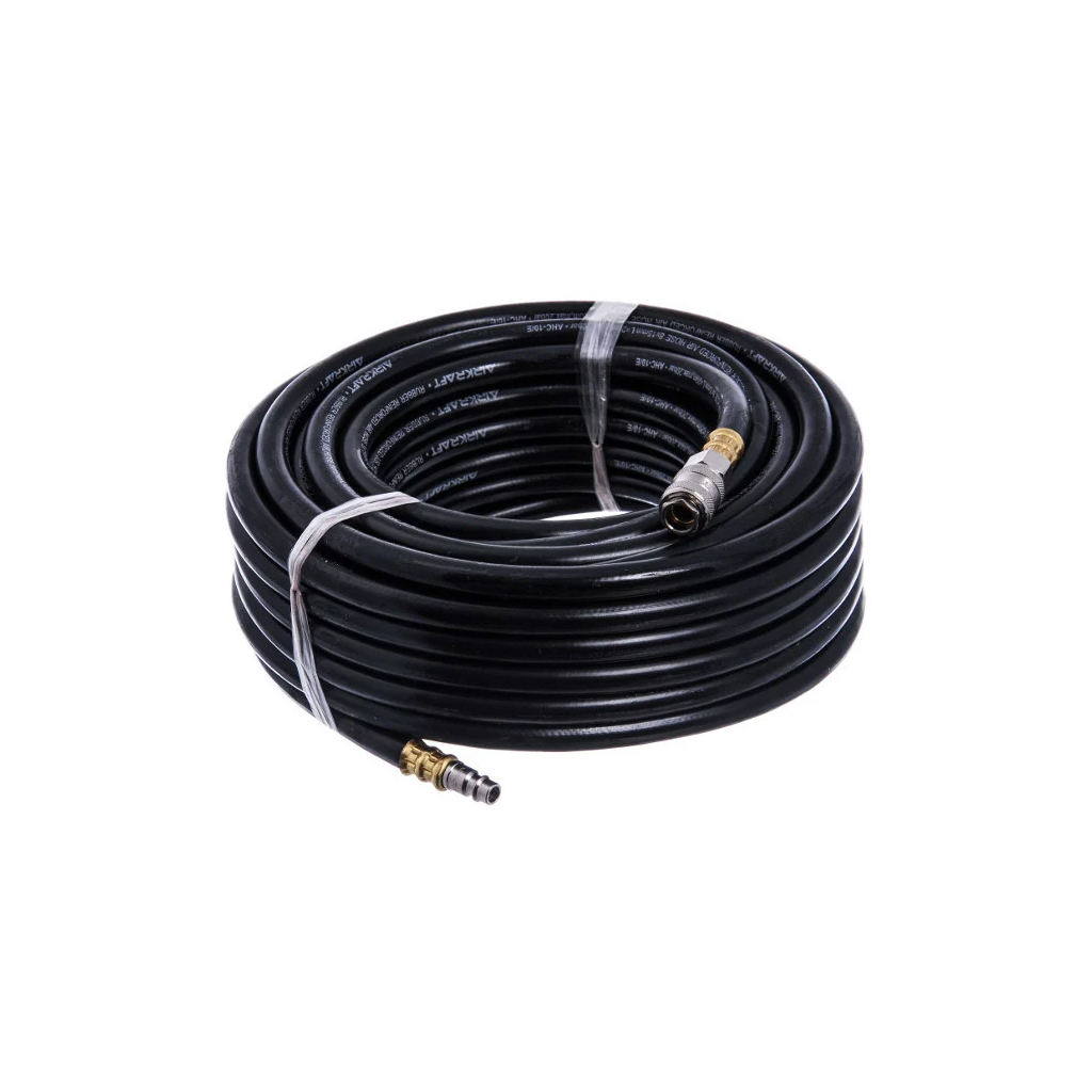 Пневматичний шланг Airkraft повітряний гумовый армований 50м 8x15мм (20 атм) (AHC-10-F) - фото 1 Пневматичний шланг Airkraft повітряний гумовый армований 50м 8x15мм (20 атм) (AHC-10-F) - фото 1