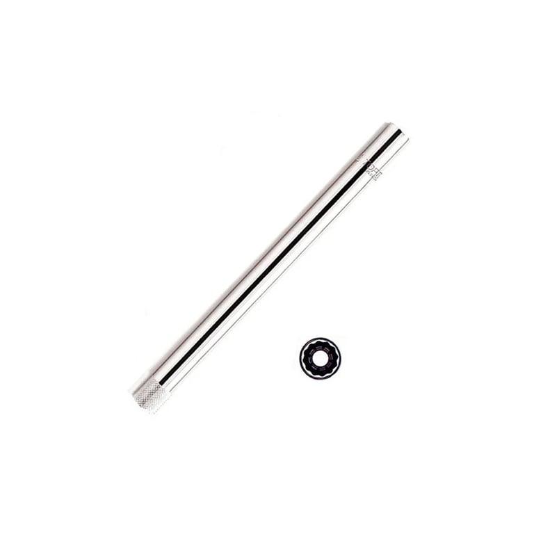 Торцева головка Toptul 12-гранна свічкова 14мм 3/8″ L 250мм (BSBA1214L)