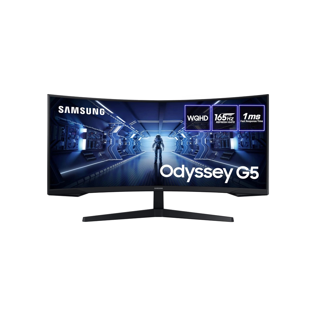 Монітор Samsung Odyssey G5 C34G55TWWI (LC34G55TWWIXCI) - фото 1 Монітор Samsung Odyssey G5 C34G55TWWI (LC34G55TWWIXCI) - фото 1