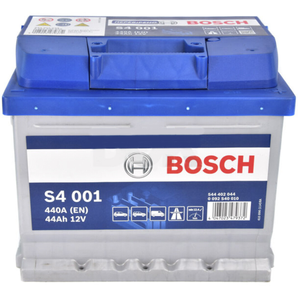 Акумулятор автомобільний Bosch 0092S40010 44А (0 092 S40 010) - фото 1 Акумулятор автомобільний Bosch 0092S40010 44А (0 092 S40 010) - фото 1