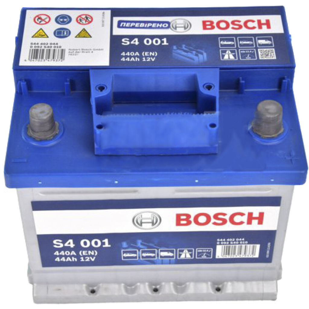 Акумулятор автомобільний Bosch 0092S40010 44А (0 092 S40 010) - фото 2 Акумулятор автомобільний Bosch 0092S40010 44А (0 092 S40 010) - фото 2