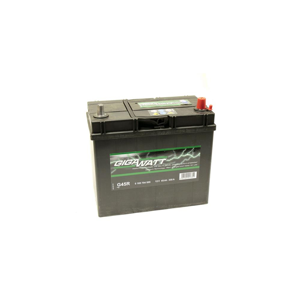 Акумулятор автомобільний GigaWatt 45А (0185754555) - фото 3 Акумулятор автомобільний GigaWatt 45А (0185754555) - фото 3