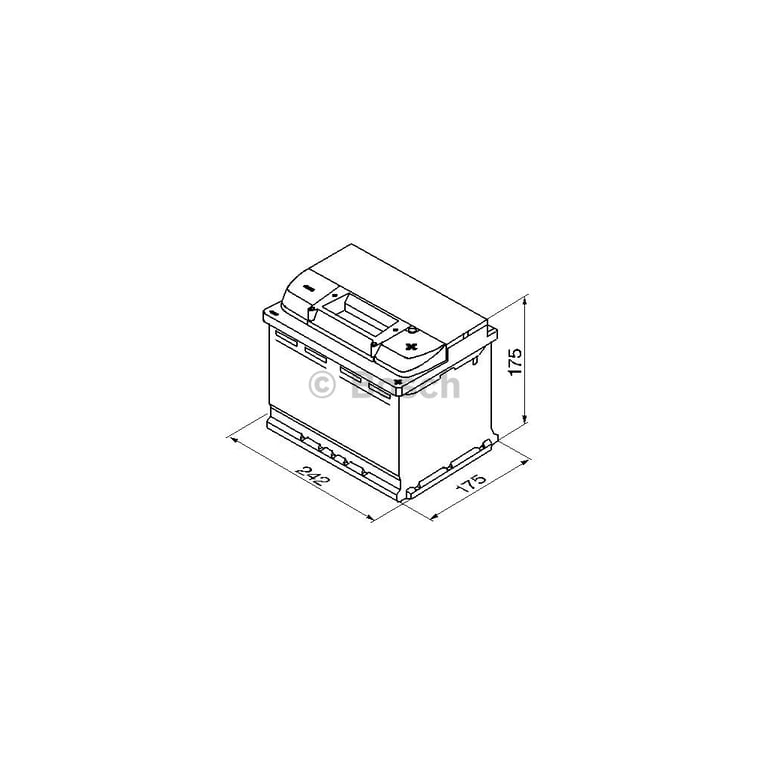 Акумулятор автомобільний Bosch 61А (0 092 S50 040) - фото 6