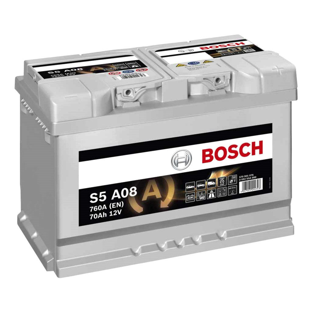 Акумулятор автомобільний Bosch 70А (0 092 S5A 080) - фото 1