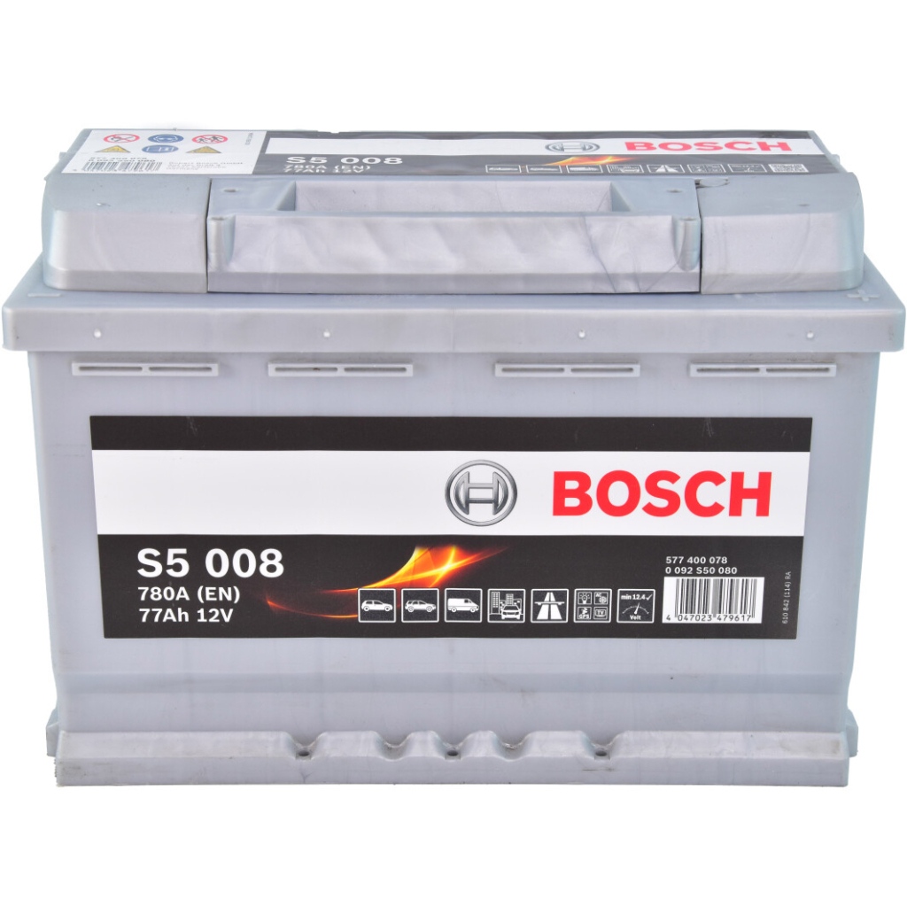 Акумулятор автомобільний Bosch 77А (0 092 S50 080) - фото 1