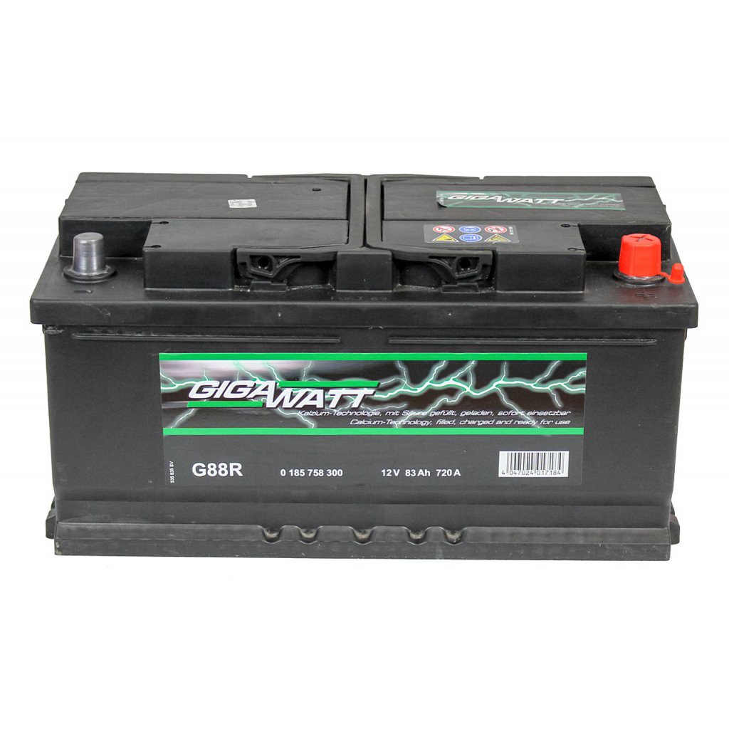 Акумулятор автомобільний GigaWatt 83A (0185758300) - фото 1