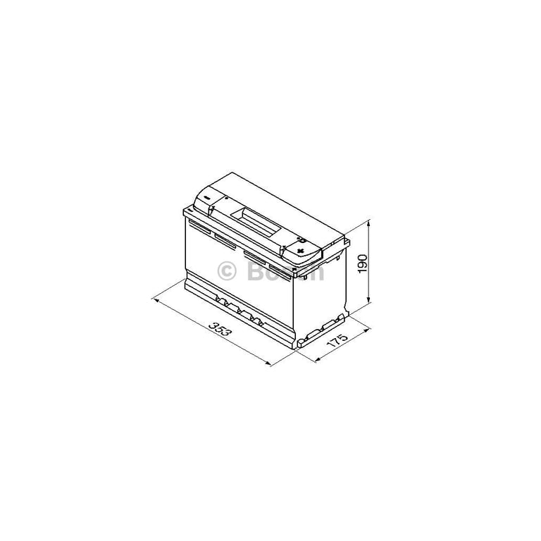 Акумулятор автомобільний Bosch 95А (0 092 S40 130) - фото 6
