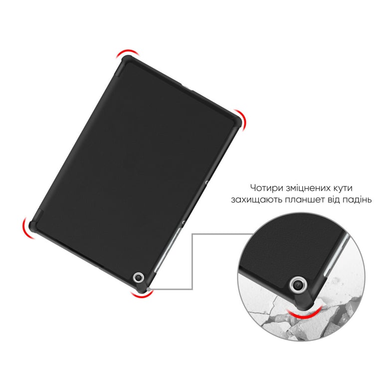 Чохол до планшета AirOn Premium Lenovo Tab M10 HD (2nd Gen) TB-X306F + film (4822352781038) - фото 6
