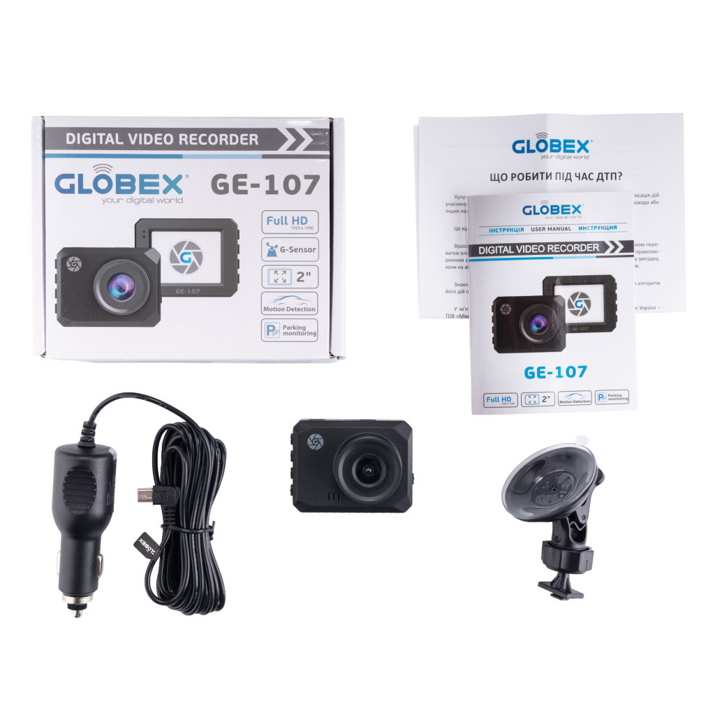 Відеореєстратор Globex GE-107 - фото 10 Відеореєстратор Globex GE-107 - фото 10