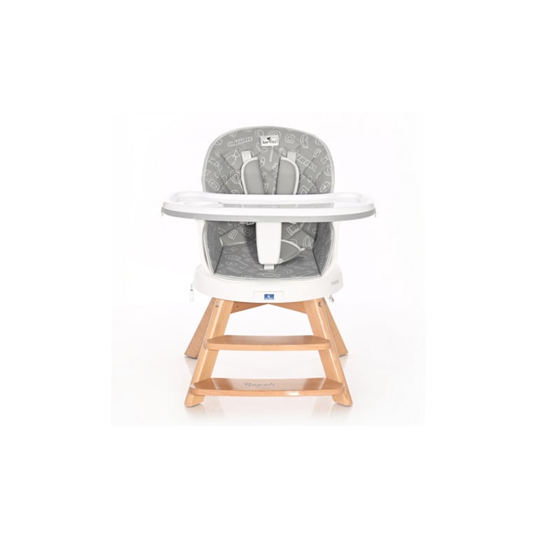 Стілець для годування Bertoni/Lorelli NAPOLI grey candy (23730) - фото 3