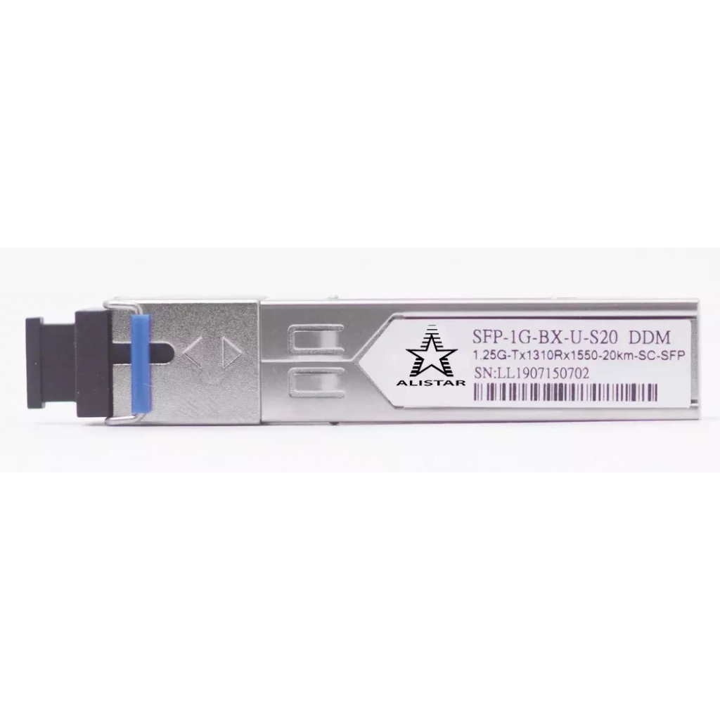 Модуль SFP Alistar SFP-1G-BX-U-S20 - фото 2 Модуль SFP Alistar SFP-1G-BX-U-S20 - фото 2