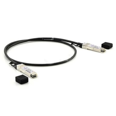 Оптичний патчкорд Alistar QSFP to QSFP 40G Directly-attached Copper Cable 1M (DAC-QSFP-40G-1M) - фото 1