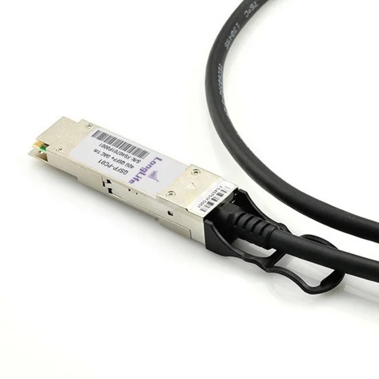 Оптичний патчкорд Alistar QSFP to QSFP 40G Directly-attached Copper Cable 1M (DAC-QSFP-40G-1M) - фото 3
