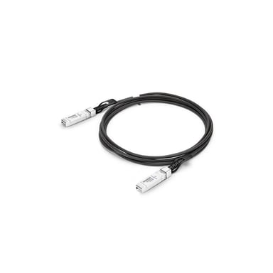 Оптичний патчкорд Alistar SFP+ to SFP+ 10G Directly-attached Copper Cable 1M (DAC-SFP+1M) - фото 1