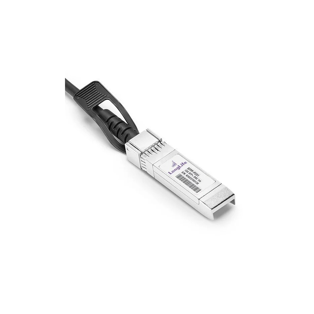 Оптичний патчкорд Alistar SFP+ to SFP+ 10G Directly-attached Copper Cable 3M (DAC-SFP+3M) - фото 2 Оптичний патчкорд Alistar SFP+ to SFP+ 10G Directly-attached Copper Cable 3M (DAC-SFP+3M) - фото 2