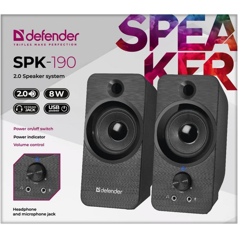 Акустична система Defender SPK-190 Black (65190) - фото 4