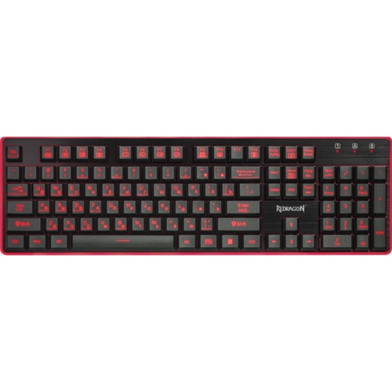 Клавіатура Redragon Dyaus USB UKR Black (77625) - фото 1