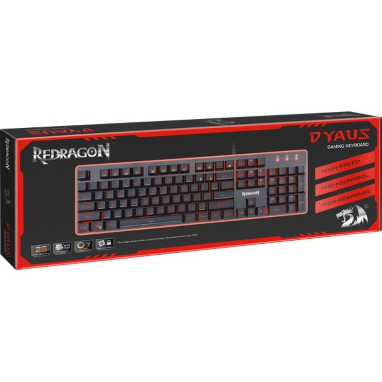 Клавіатура Redragon Dyaus USB UKR Black (77625) - фото 10