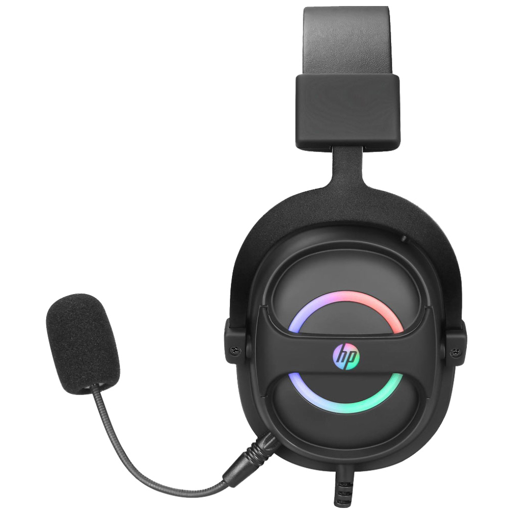 Навушники HP DHE-8006 RGB 7.1 USB Black (DHE-8006) - фото 3 Навушники HP DHE-8006 RGB 7.1 USB Black (DHE-8006) - фото 3