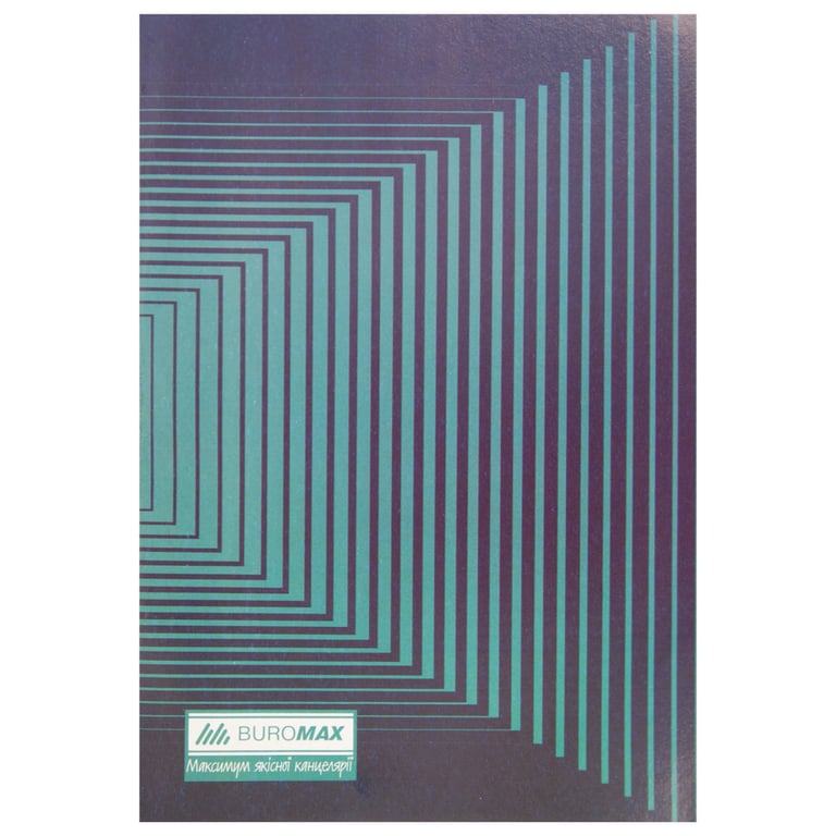 Канцелярська книга Buromax А4, 48 л., клітина, офсет, картонна обкл (BM.2426) - фото 5