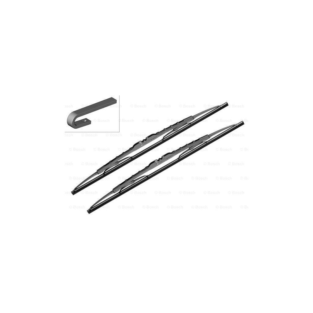 Щітка склоочисника Bosch 3 397 010 252 - фото 1