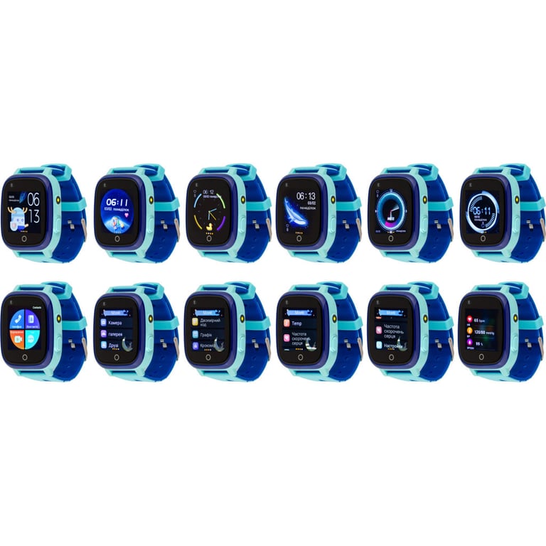 Смарт-годинник Amigo GO005 4G WIFI Kids waterproof Thermometer Blue (747017) - фото 7