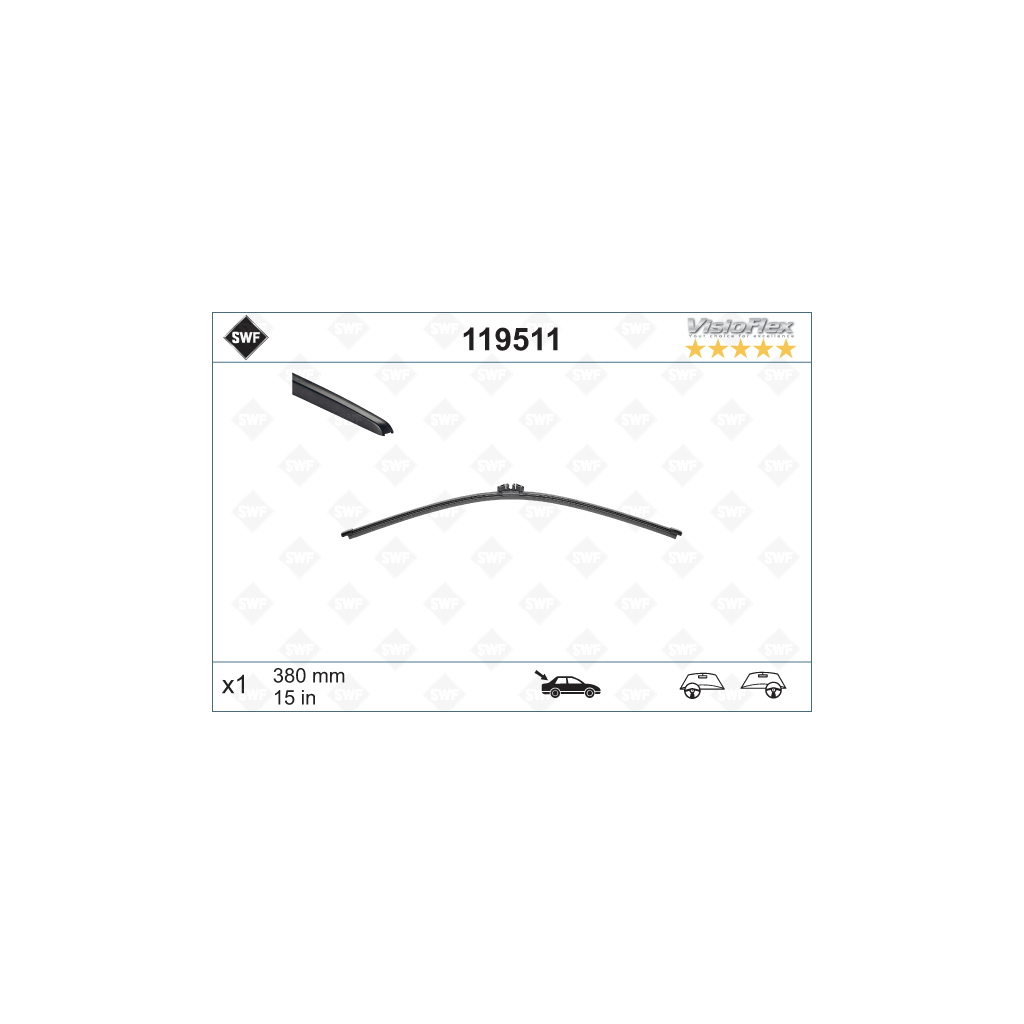 Щітка склоочисника SWF 119511 - фото 1