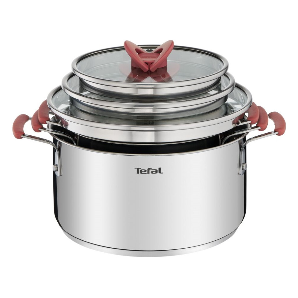 Набір посуду Tefal Opti%27Space 6 предметів (G720S674) Набір посуду Tefal Opti%27Space 6 предметів (G720S674)