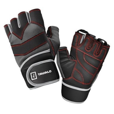 Рукавички для фітнесу Tavialo Men L Black-Gray (189201008) - фото 1