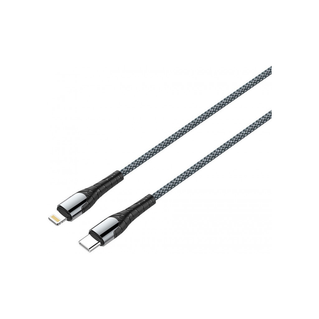 Дата кабель USB-C to Lightning 2.0m ColorWay (CW-CBPDCL036-GR) - фото 1