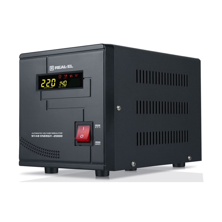 Стабілізатор REAL-EL STAB ENERGY-2000 (EL122400013) - фото 5