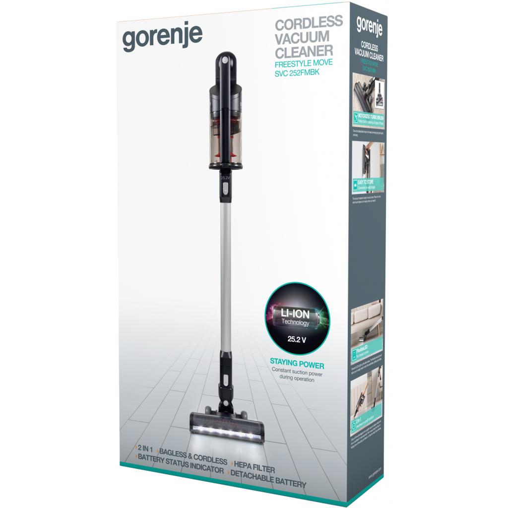 Пилосос Gorenje SVC 252 FMBK (SVC252FMBK) - фото 5 Пилосос Gorenje SVC 252 FMBK (SVC252FMBK) - фото 5