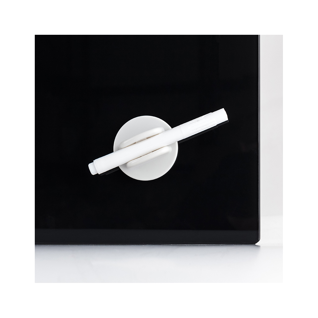 Офісна дошка Axent скляна магнітно-маркерна 90x120 см, чорна (9616-01-А) - фото 3 Офісна дошка Axent скляна магнітно-маркерна 90x120 см, чорна (9616-01-А) - фото 3