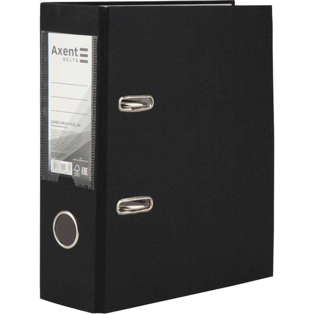 Папка - реєстратор Delta by Axent А5 PP 7,5cм black, built-up (D1718-01C) Папка - реєстратор Delta by Axent А5 PP 7,5cм black, built-up (D1718-01C)