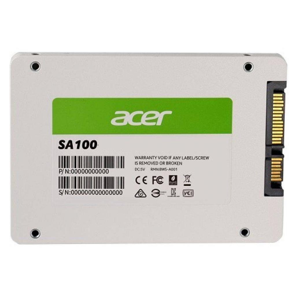 Накопичувач SSD 2.5" 960GB SA100 Acer (BL.9BWWA.104) - фото 2 Накопичувач SSD 2.5" 960GB SA100 Acer (BL.9BWWA.104) - фото 2