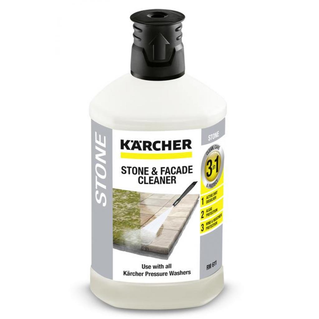 Засіб для мийок високого тиску Karcher для каменю, 3-в-1, Plug-n-Clean, 1л (6.295-765.0) - фото 1