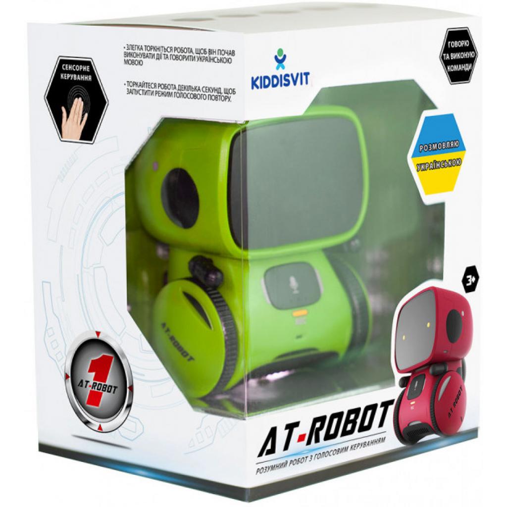 Інтерактивна іграшка AT-Robot робот з голосовим управл.зелений, укр (AT001-02-UKR) - фото 4 Інтерактивна іграшка AT-Robot робот з голосовим управл.зелений, укр (AT001-02-UKR) - фото 4