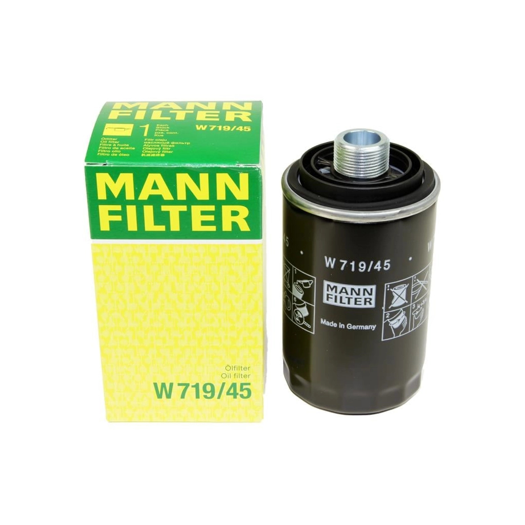 Фільтр масляний Mann W719/45 - фото 2 Фільтр масляний Mann W719/45 - фото 2