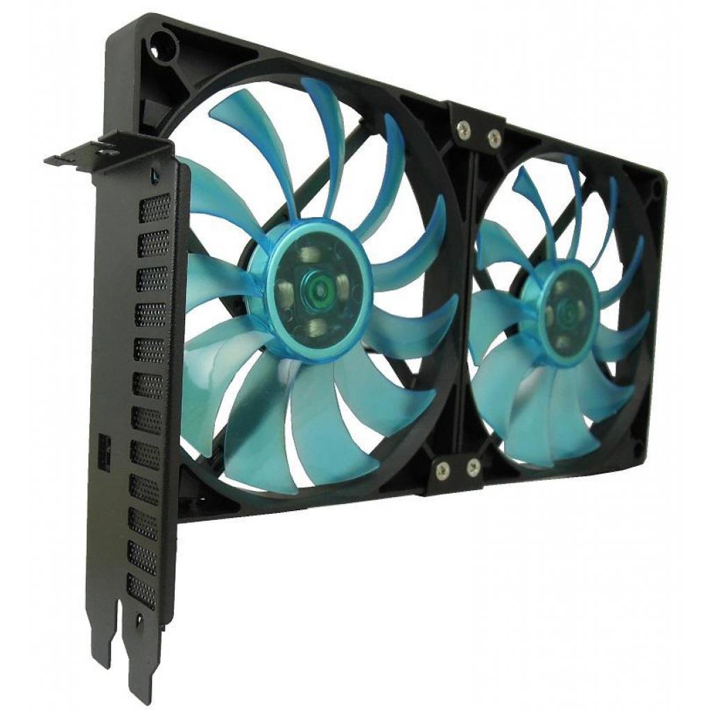 Кулер до відеокарти Gelid Solutions PCI Slot Fan Holder (SL-PCI-02) - фото 1 Кулер до відеокарти Gelid Solutions PCI Slot Fan Holder (SL-PCI-02) - фото 1