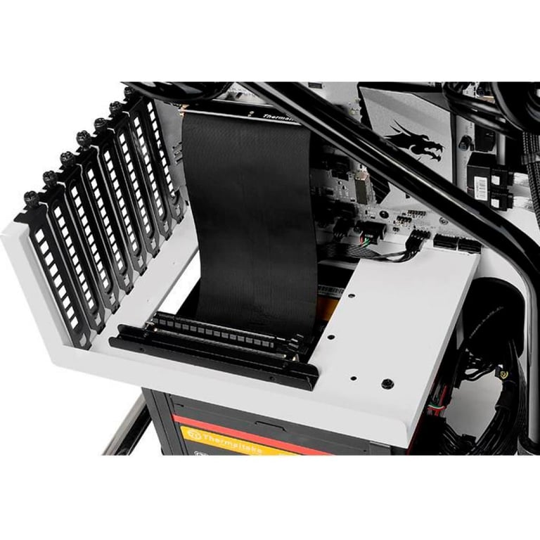 Райзер ThermalTake PCI-E 3.0 X16/PCI-E X16/Tag Card Packing (AC-053-CN1OTN-C1) - фото 6