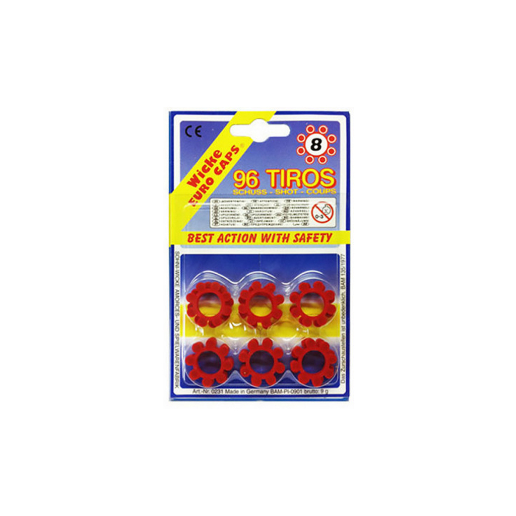 Іграшкова зброя Gonher Пістони 8-зарядні (96/08) Іграшкова зброя Gonher Пістони 8-зарядні (96/08)