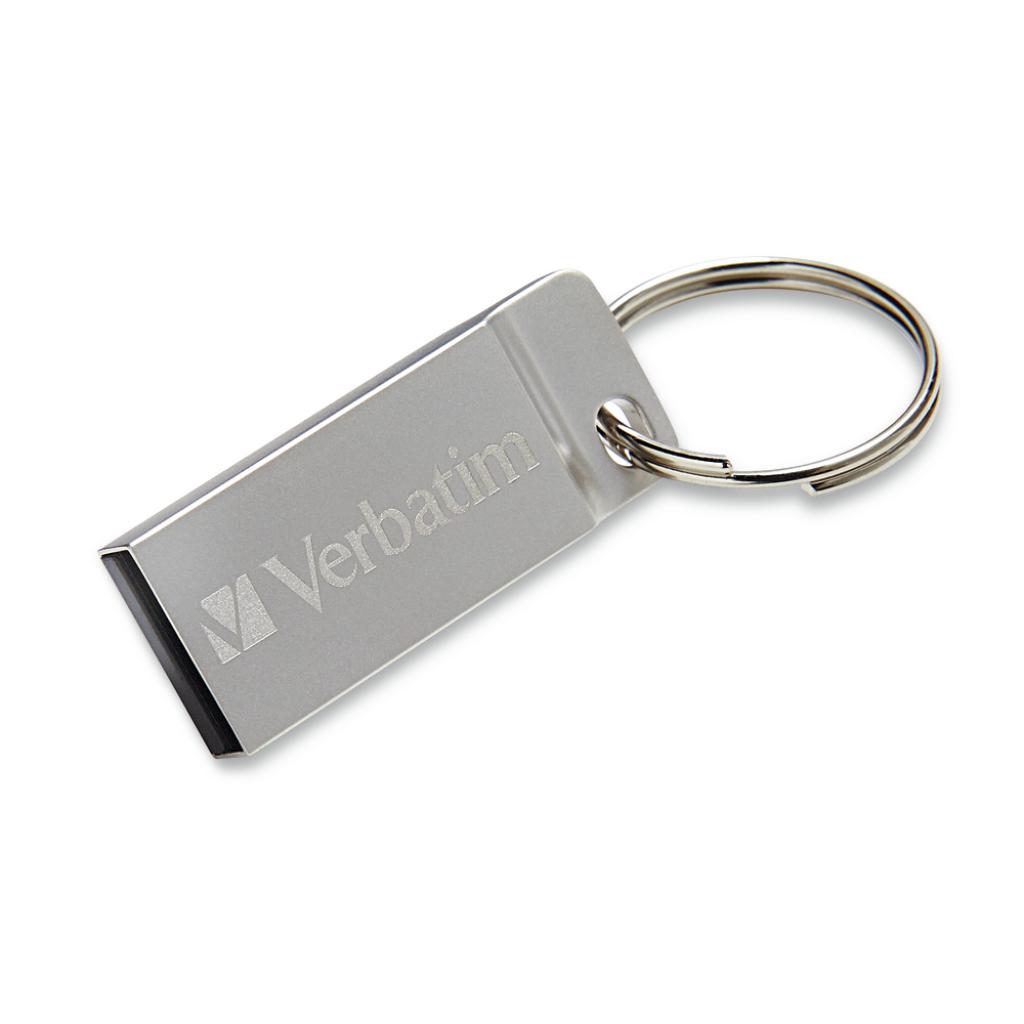USB флеш накопичувач Verbatim 64GB Metal Executive Silver USB 2.0 (98750) - фото 3 USB флеш накопичувач Verbatim 64GB Metal Executive Silver USB 2.0 (98750) - фото 3