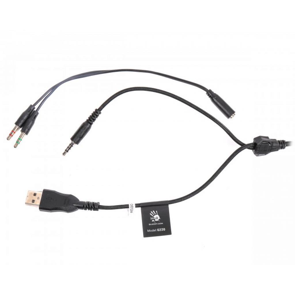 Навушники A4Tech Bloody G220 Black (4711421957304) - фото 5 Навушники A4Tech Bloody G220 Black (4711421957304) - фото 5