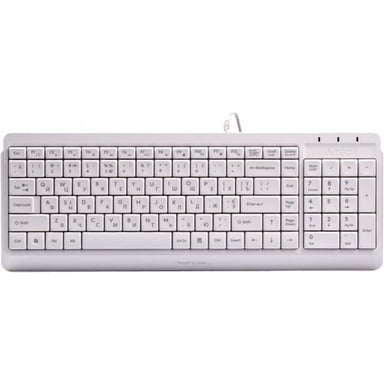 Клавіатура A4Tech FK15 White (4711421956888) - фото 1