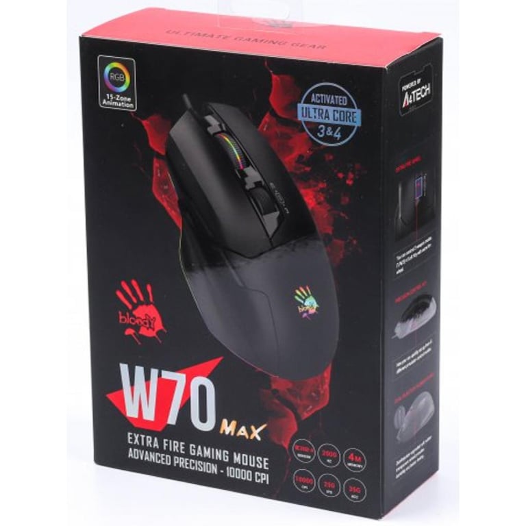 Мишка A4Tech Bloody W70 Max Stone black (4711421955348) - фото 10