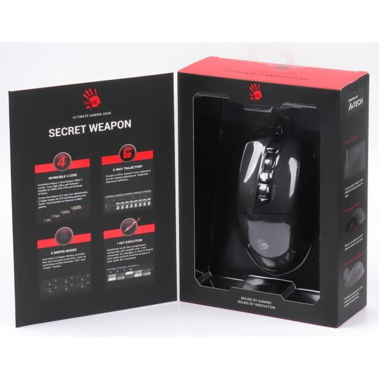 Мишка A4Tech Bloody W70 Max Stone black (4711421955348) - фото 9