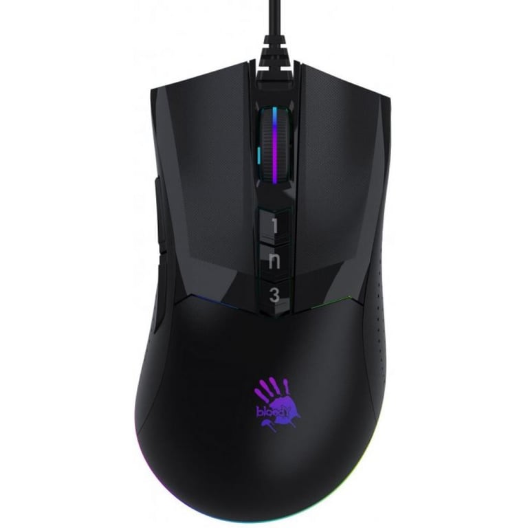 Мишка A4Tech Bloody W90 Max Stone black - фото 2